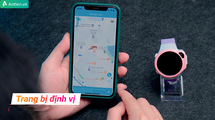 Xác định nhanh vị trí của trẻ với bộ 3 công nghệ định vị tiên tiến