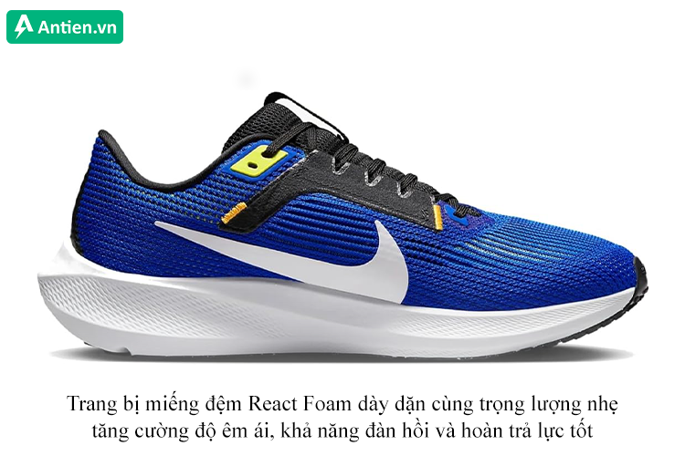 Đế giữa trang bị đệm React Foam