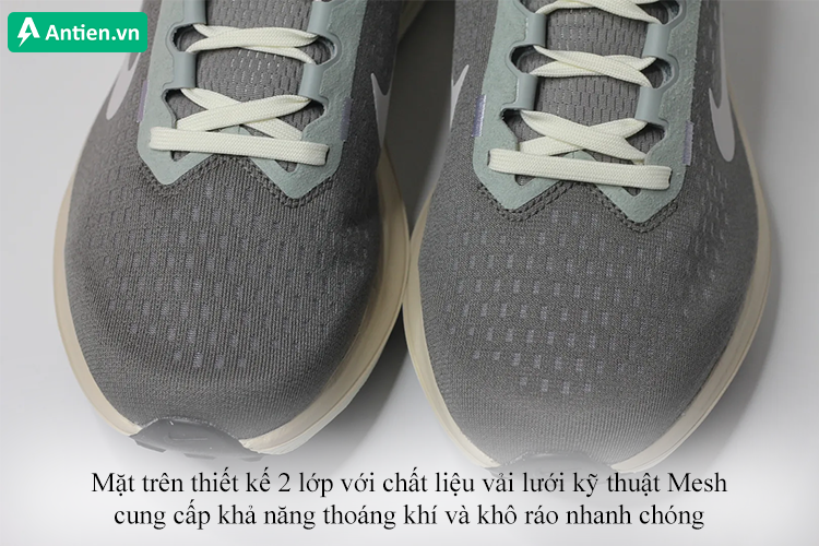 Chất vải mang khả năng thoáng khí và khô ráo nhanh chóng