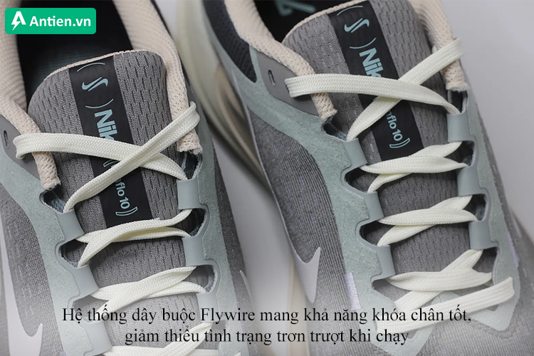 Hệ thống dây buộc Flywire mang khả năng khóa chân tốt