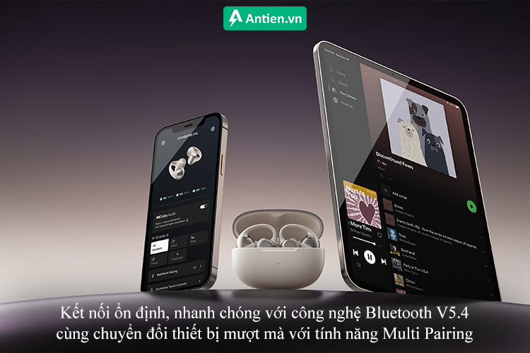 Kết nối ổn định với Bluetooth V5.4