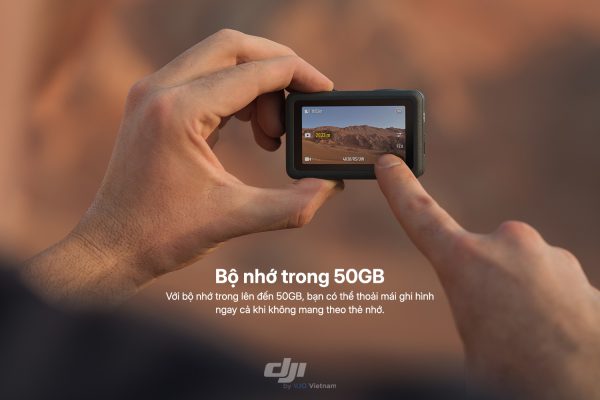 DJI Osmo Action 6 có bộ nhớ trong 50GB và nhiều tính năng chuyên nghiệp