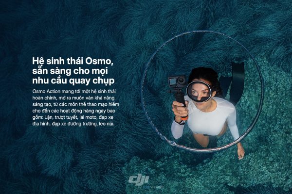 DJI Osmo Action 6 phù hợp với nhiều nhu cầu quay thực tế