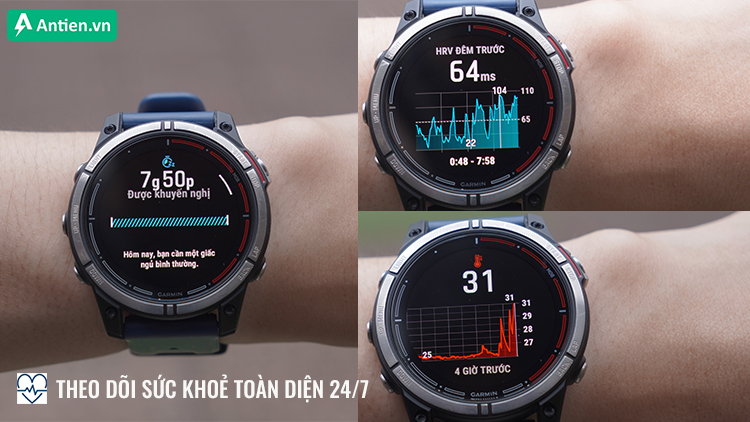 Cùng bạn hướng tới lối sống khỏe với các tính năng theo dõi sức khỏe chuyên sâu