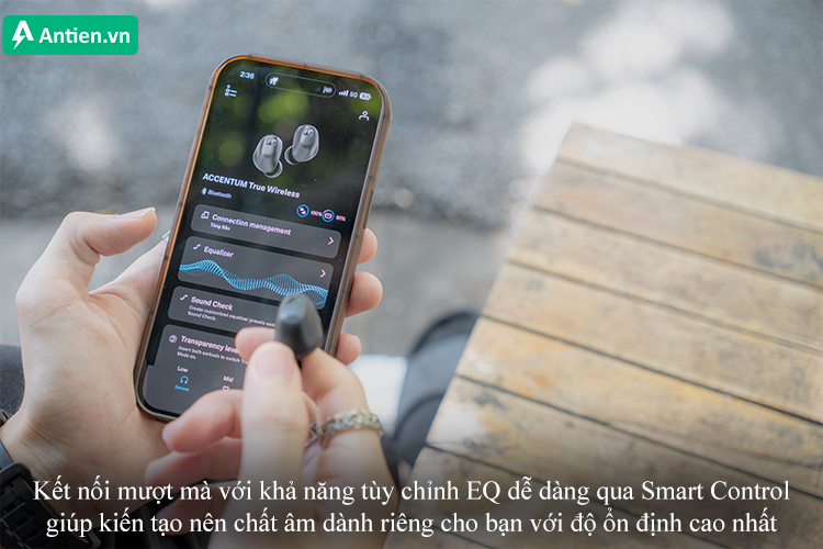 Kết nối mượt mà cùng khả năng chuyển đổi thiết bị nhanh chóng