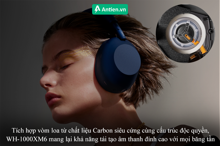 Tái tạo âm thanh đỉnh cao với mọi dải âm nhờ vòm loa hiện đại