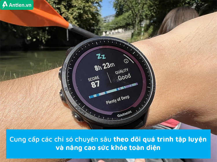 Garmin 955 sở hữu tất cả các tính năng tập luyện và theo dõi sức khỏe nâng cao