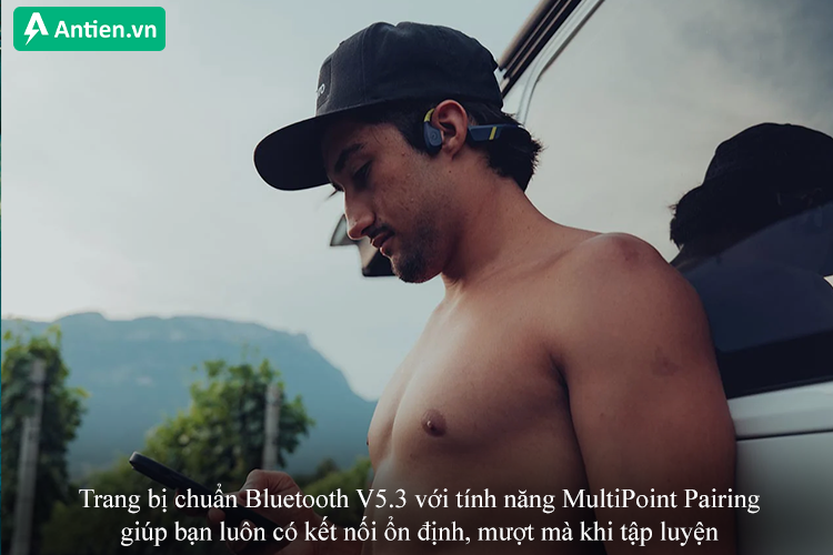 Kết nối mượt mà, ổn định với chuẩn Bluetooth V5.3 mạnh mẽ