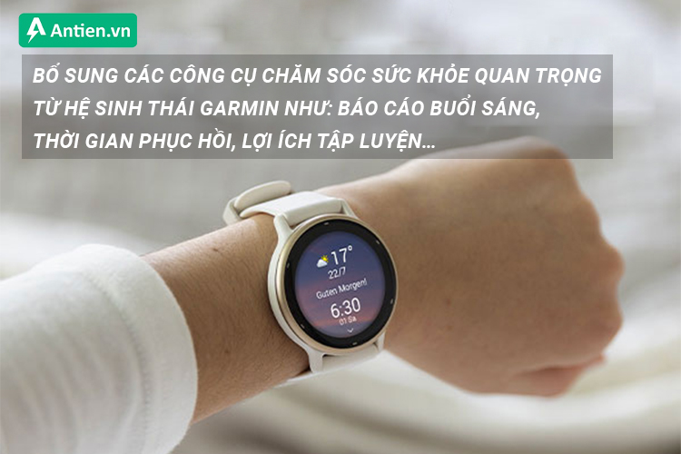 Cũng giống như Venu 3, Vivoactive 5 được bổ sung các tính năng theo dõi sức khỏe cá nhân hóa người dùng