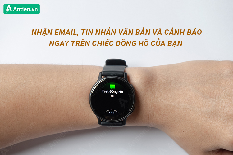Ngay trên cổ tay nhận email, tin nhắn và cảnh báo...