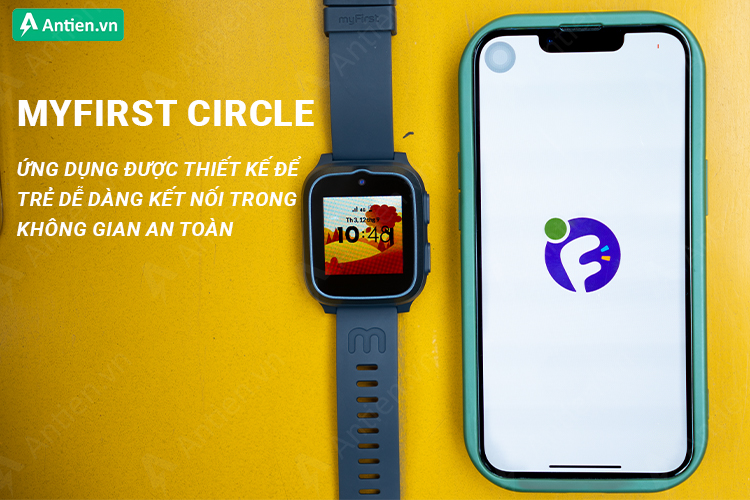 Ứng dụng myFirst Circle giúp trẻ duy trì kết nối với người thân, bạn bè
