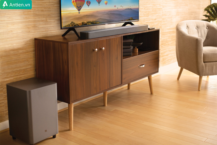 Hệ thống dàn âm thanh cho chất âm hoàn hảo, đáp ứng phòng có diện tích lớn