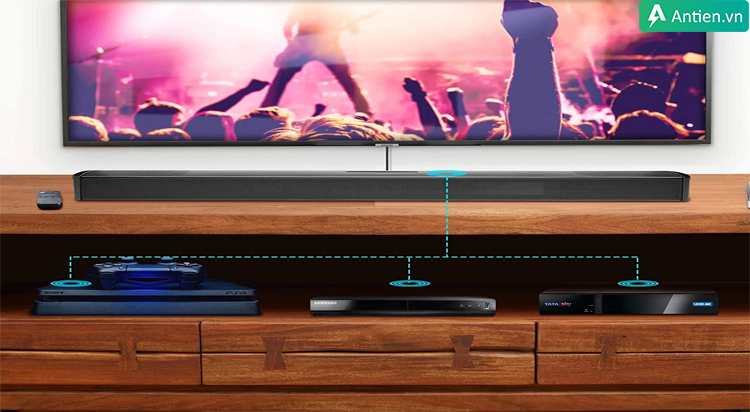 Dàn âm thanh được thiết kế chuyên dụng tái tạo âm thanh chân thực