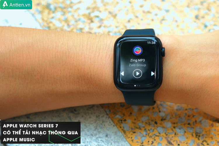 Dễ dàng tải nhạc trực tiếp lên thiết bị đeo thông minh Apple Watch 7