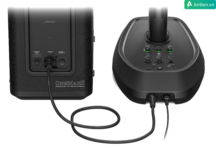 Loa đem đến khả năng kết nối đa dạng hơn nhờ bộ trộn Mixer