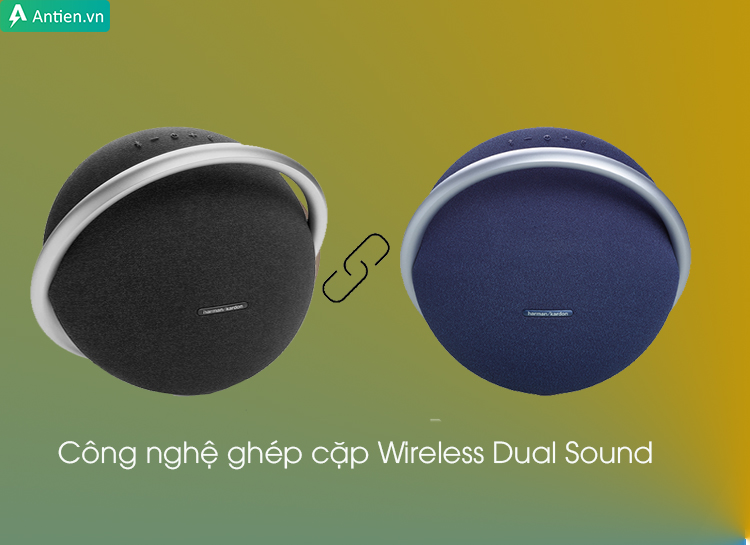 Khuếch đại âm thanh với công nghệ ghép cặp Wireless Dual Sound