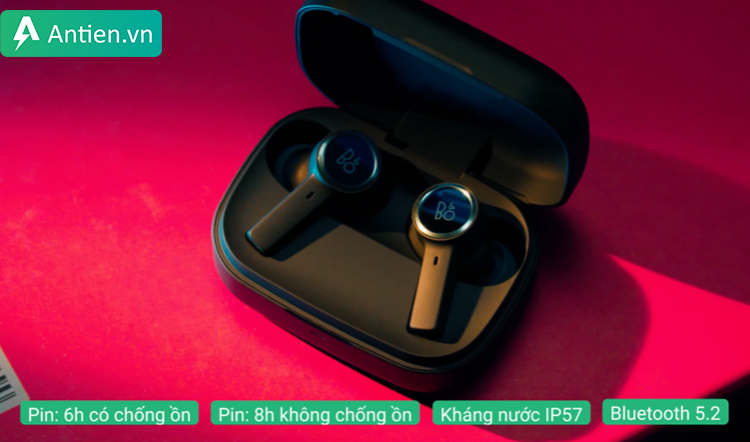 Tai nghe không dây B&O Beoplay EX pin lên tới 20 giờ