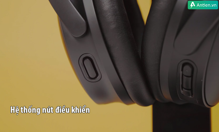 Hệ thống nút điều khiển trên Tai nghe Bose QuietComfort 45