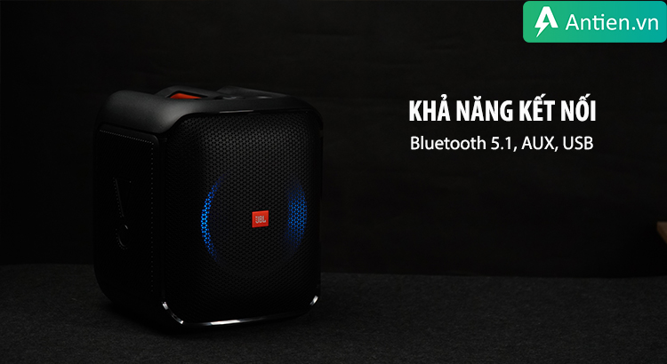 Loa bluetooth JBL PartyBox Encore Essential kết bối bluetooth 5.2, Aux, USB