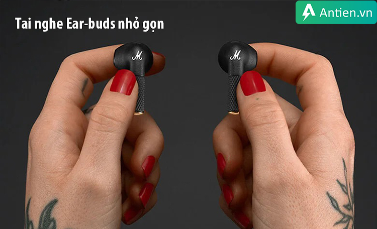 Tai nghe Marshall Minor III - Thiết kế ear-buds gọn nhẹ, hiện đại