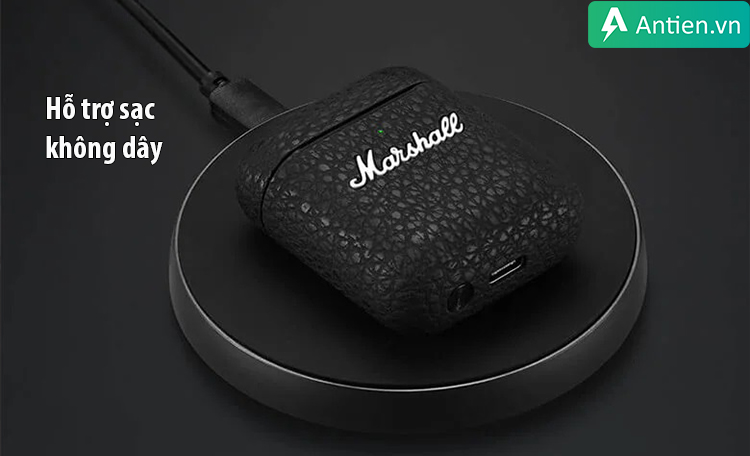 Marshall Minor 3 hỗ trợ sạc không dây