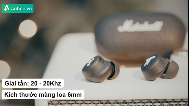 Tai nghe true-wireless Marshall Mode II cho âm thanh đặc trưng