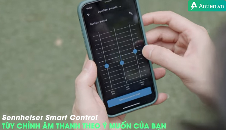 Tai nghe Sennheiser Momentum True Wireless 3 có thể tùy chỉnh