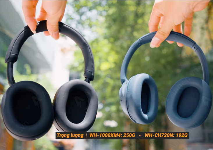 Sony WH-CH720 trọng lượng nhẹ