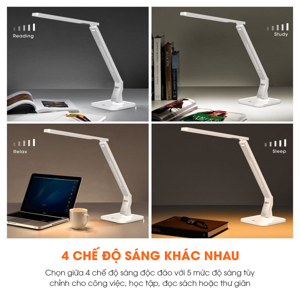 Đèn LED chống cận với 4 chế độ tùy chỉnh