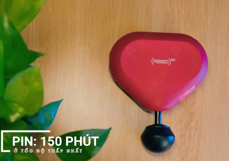 Súng massage cầm tay Theragun Mini pin ấn tượng