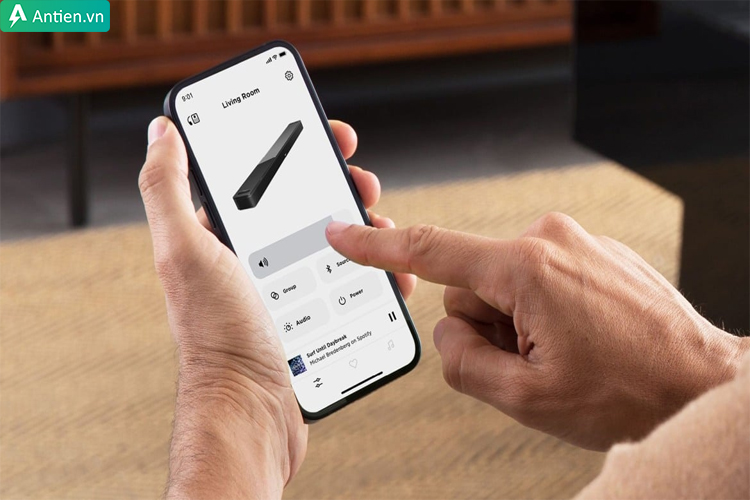 Công nghệ hiệu chỉnh âm thanh ADAPTiQ trên loa để tối đa hóa hiệu suất