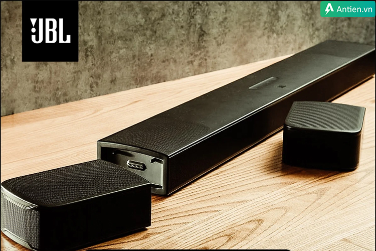 Loa soundbar JBL Bar 9.1 thiết kế mới mẻ với 2 loa vòm tách rời