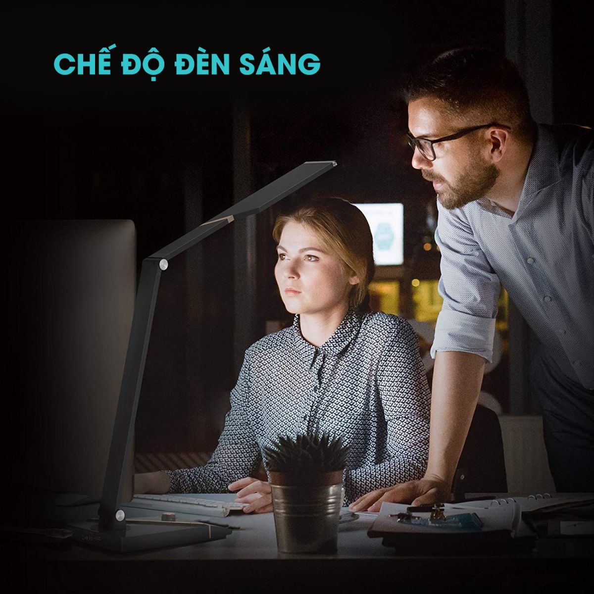 Ánh sáng đèn led không gây mỏi mắt hay nhức mắt