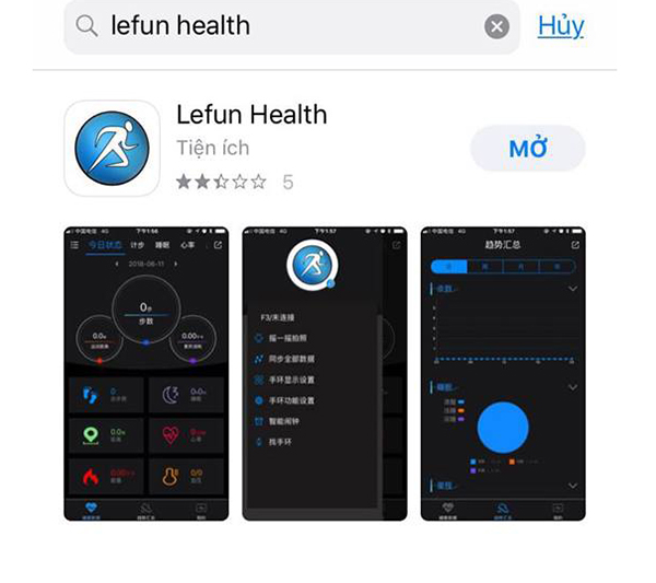 Phần mềm hỗ trợ quản lý vòng tay thông minh Colmi M3C trên điện thoại