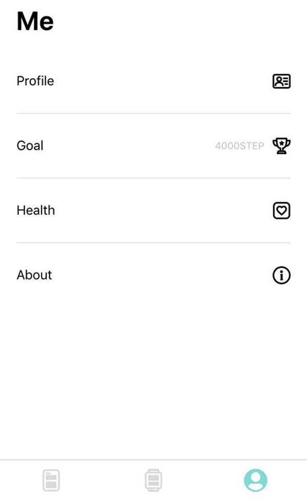 Các mục thông tin cá nhân