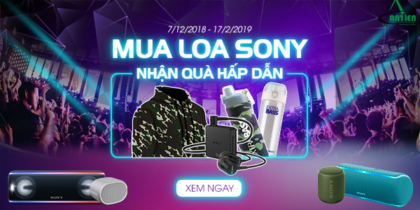 Mua loa bluetooth Sony nhận quà cực mê ly