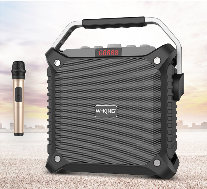 Bộ đôi micro bluetooth và loa di động W-King K3