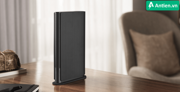 Beosound Emerge Black Anthracite được hoàn thiện từ những vật liệu cao cấp