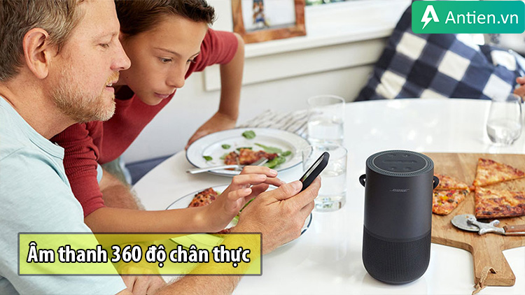 Loa bluetooth Bose Home Speaker Portable cho âm thanh 360 độ chân thực