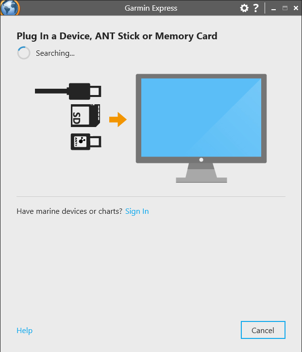Sử dụng dây sạc để kết nối đồng hồ với máy tính