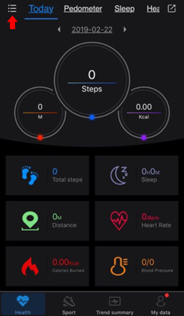 Chọn dấu 3 chấm theo hướng mũi tên