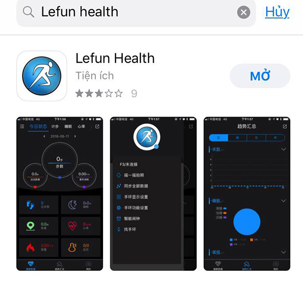 Ứng dụng quản lý Colmi M3C