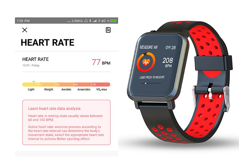 Đồng hồ thông minh Colmic S9 Plus đo nhịp tim 24/7