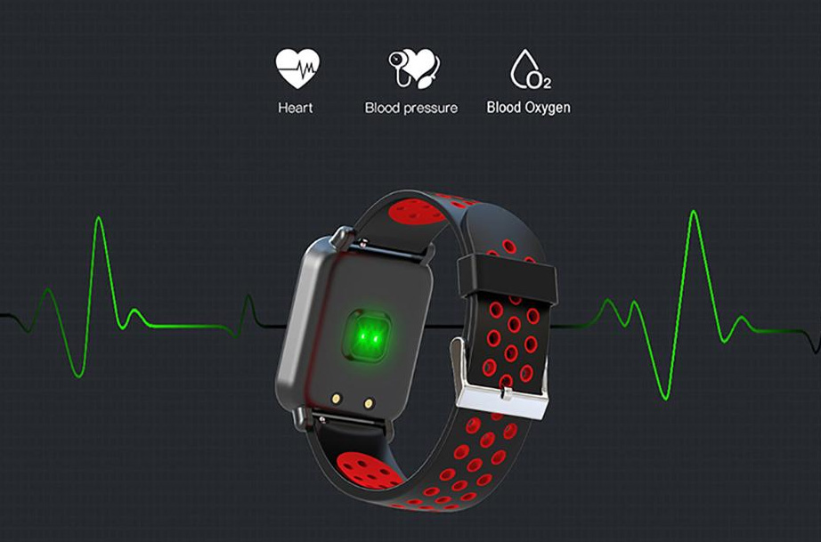 Đồng hồ thông minh hỗ trợ đo nhịp tim, huyết áp, nồng độ oxy