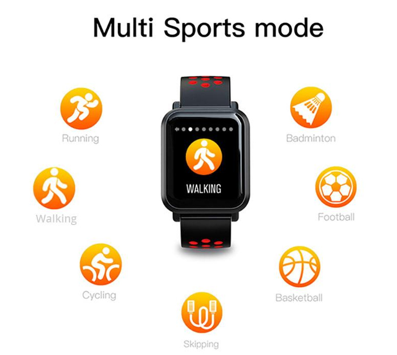 Đồng hồ thông minh hỗ trợ 7 môn thể thao