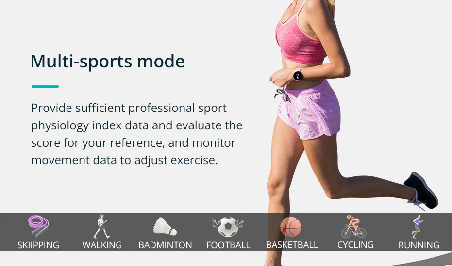 Đồng hồ thông minh hỗ trợ 7 môn thể thao