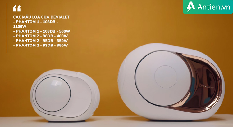 Công suất thực các dòng loa Devialet Phantom