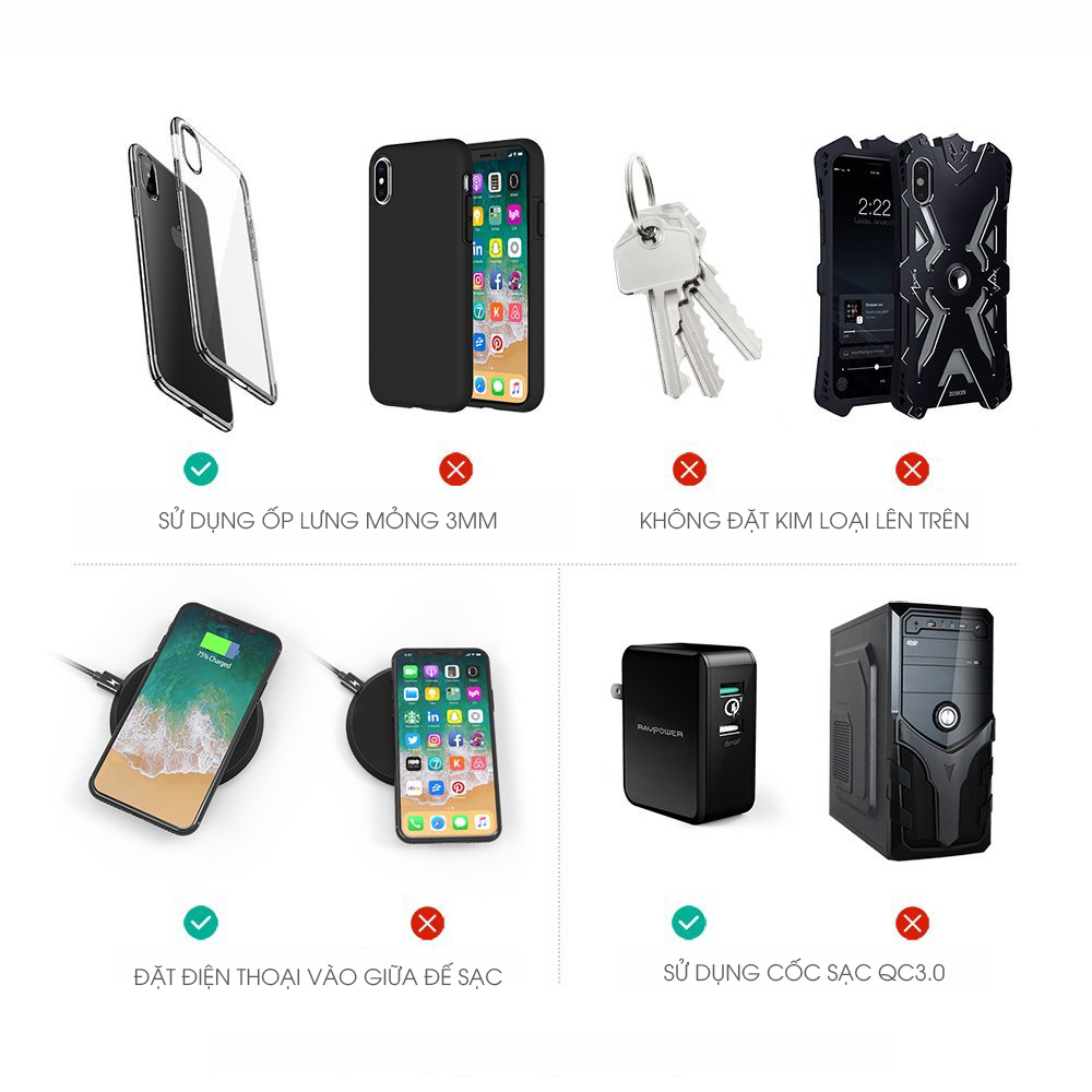 Có khả năng sạc nhanh hơn