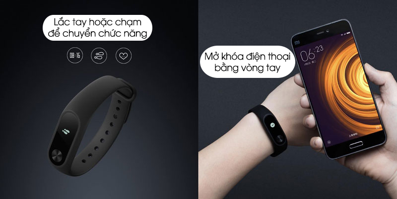 Hỗ trợ mở khóa smảtphone thuận tiện 