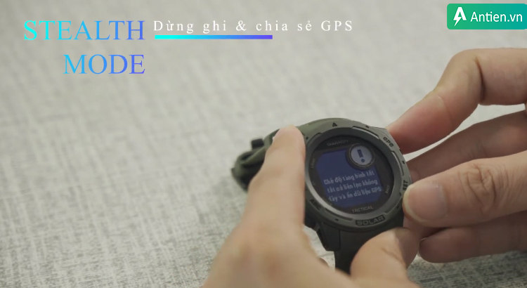 Chế độ Stealth Mode chỉ có trên phiên bản Tactical